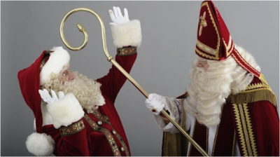 Figure 4. Sint and Santa (http://www.textilia.nl/Nieuws/gfk_sinterklaas_wint_van_de_kerstman-121204150000#.UpOzCeLY_cw) 